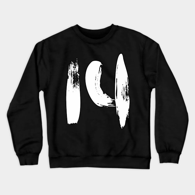 Number 14 Crewneck Sweatshirt by Erena Samohai